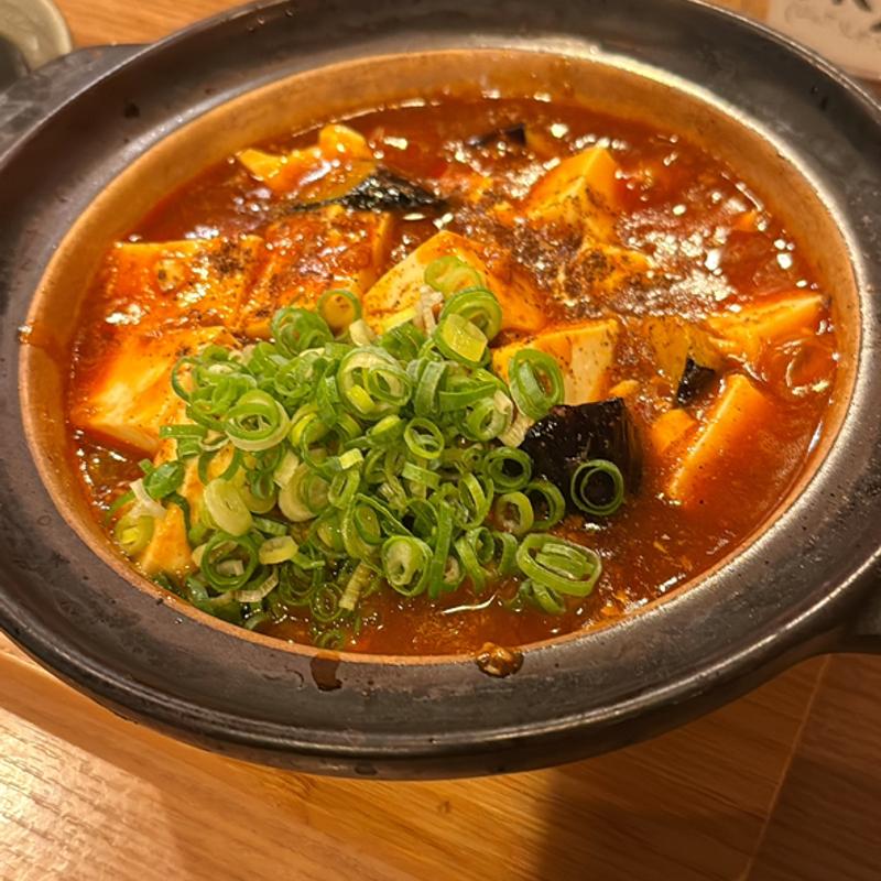 麻婆豆腐ナス(居腹じらいや)