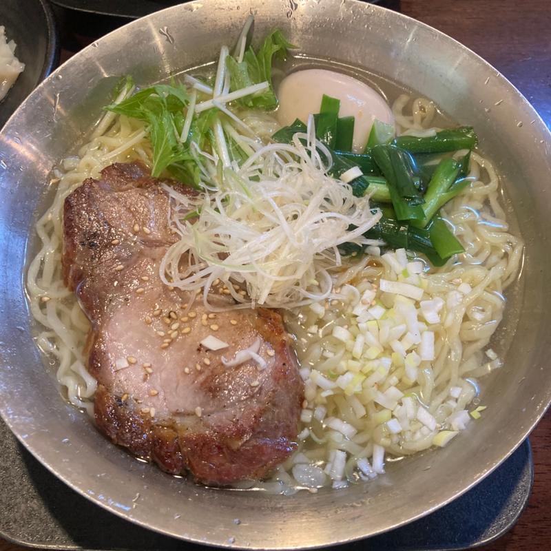 限定冷やし塩ラーメン(麺らいけん （めんらいけん）)