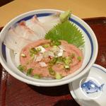 真鯛ねぎとろ丼