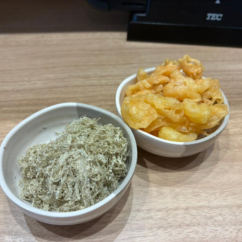 天かす&とろろ昆布(資さんうどん 両国店)
