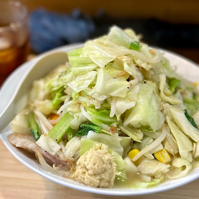 野菜ラーメン(横須賀 らー麺 しろ)