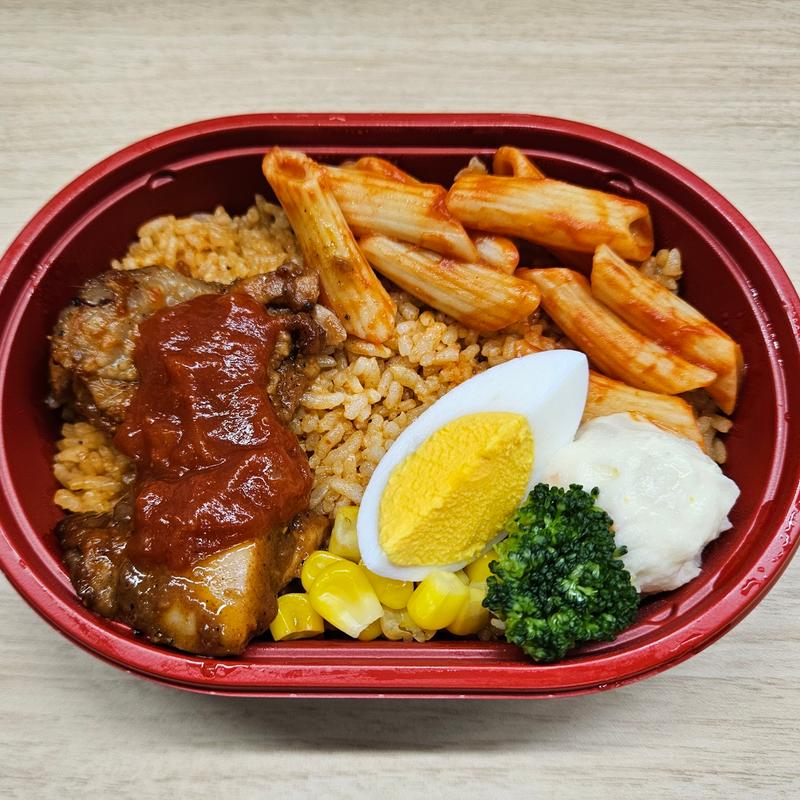 【期間限定】「ジャンバラヤ＆スパイシーチキン」のポテトサラダ(セブンイレブン 麹町駅前店)