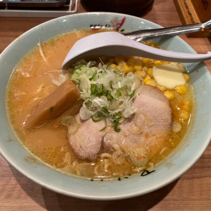 バターコーンラーメン(梅光軒 新千歳空港店)