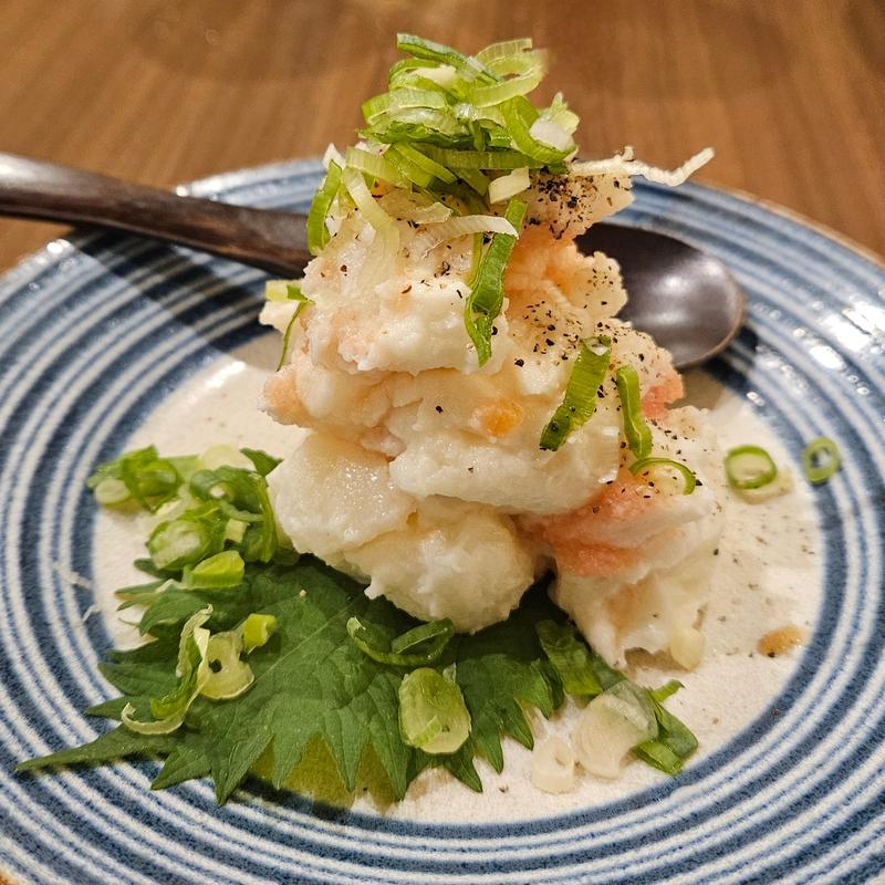 辛子明太子のポテトサラダ(北新地鳥屋 市ヶ谷店)