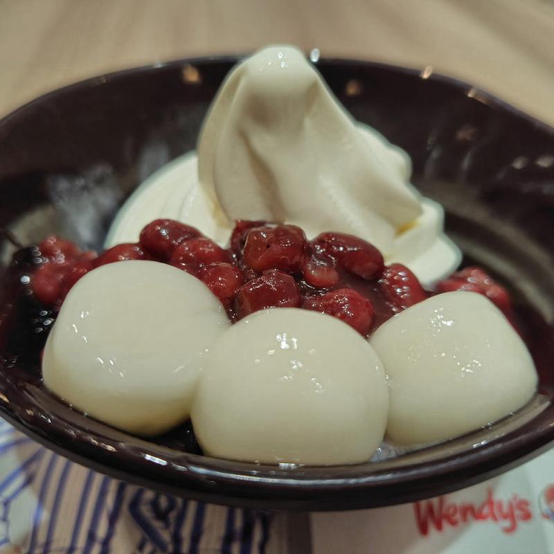 白玉クリームぜんざい(ウェンディーズ・ファーストキッチン 外苑前店)