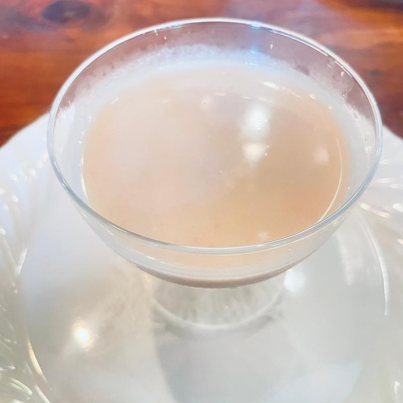 桃の冷製ポタージュ(ベル・リヴィエール )