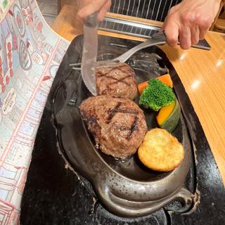 期間限定げんこつハンバーグセット
