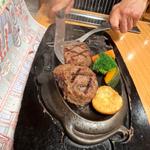 期間限定げんこつハンバーグセット