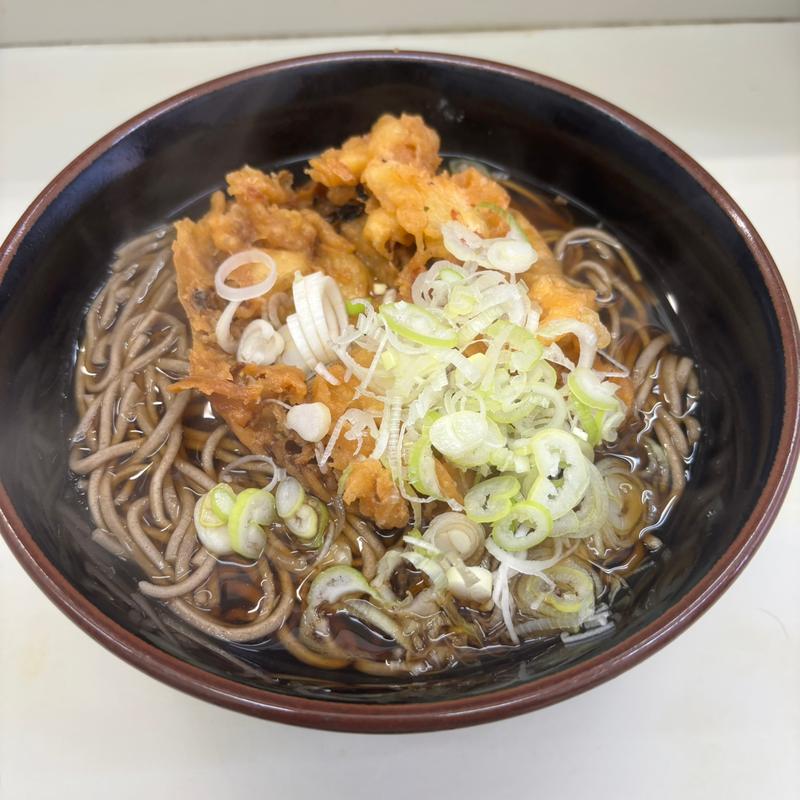 天ぷらそば 大盛り(長寿庵)