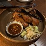 ガイヤーン　骨付き鶏のレモングラス焼き
