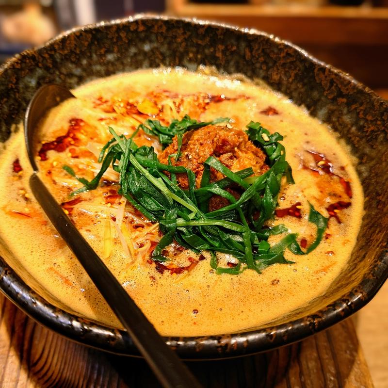 辛いどろ味噌麺(味噌が一番)