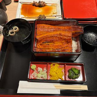特上 松 うな重 + 肝串(鰻の成瀬 下総中山店)