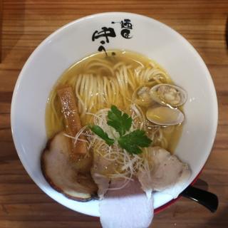 魚貝塩そば(麺匠 中うえ)