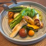 旬野菜のピザ釜焼き(PIZZERIA IL VICOLO)