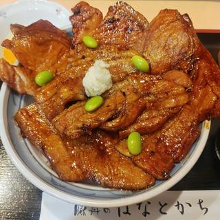 半バラ豚丼特盛