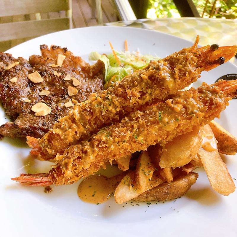 ステーキエビフライ(ＫＴダイナー （ケーティーダイナー）)