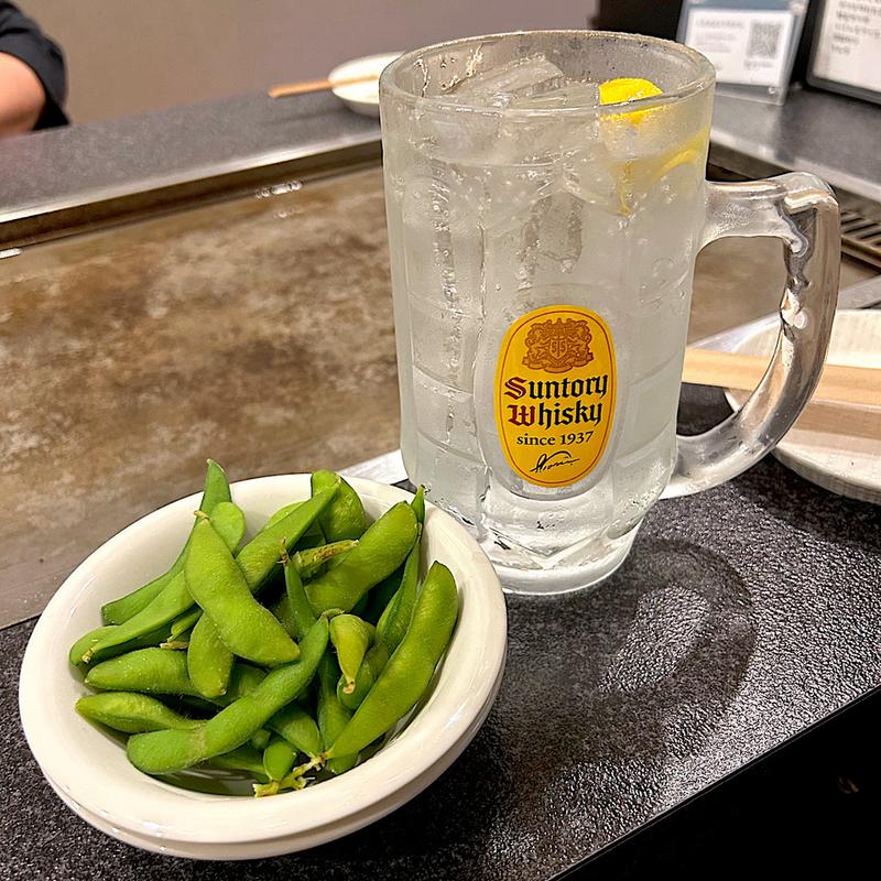 お通し(気仙沼ホルモン おとまつ)