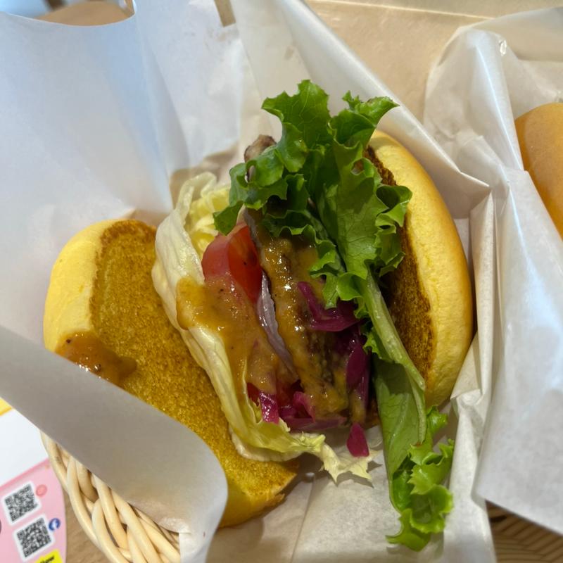 ガーデンサラダバーガー(フレッシュネスバーガーマークイズ福岡ももち店)