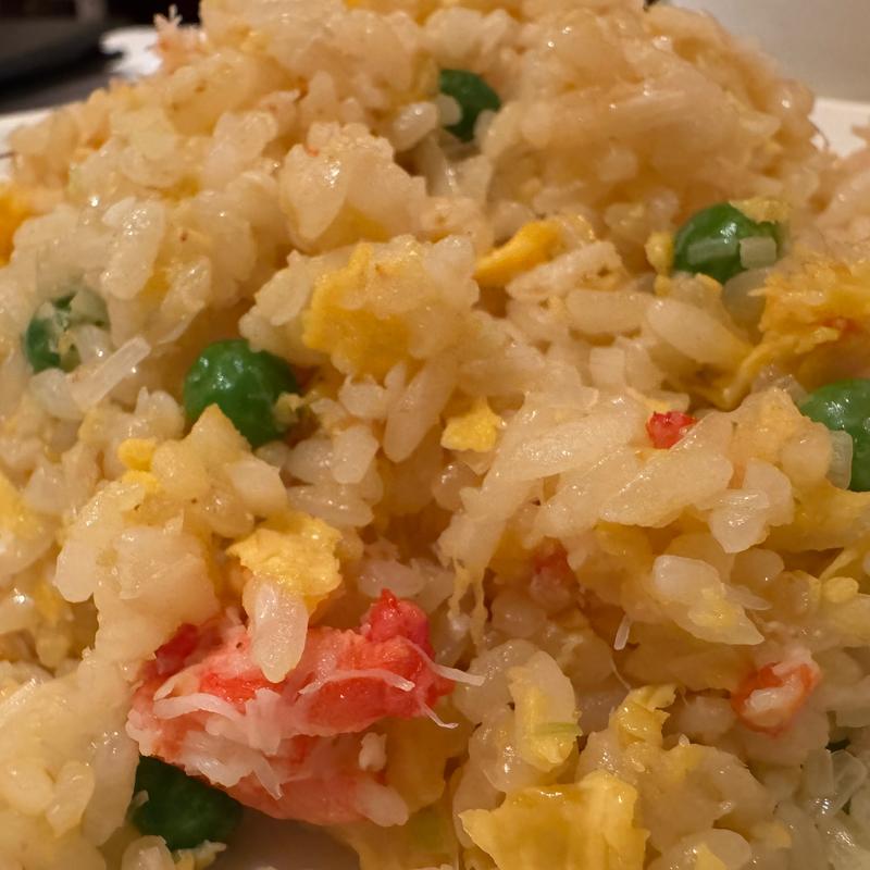 蟹肉入りチャーハン(中国料理 桃園)