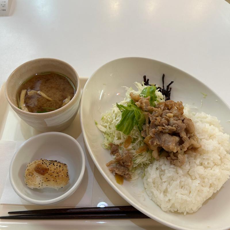 生姜焼きプレート(シイナノゴハン)