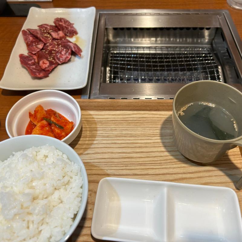 ハラミ焼肉定食(深川 壱番亭)