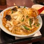 肉野菜あんかけチャーハン