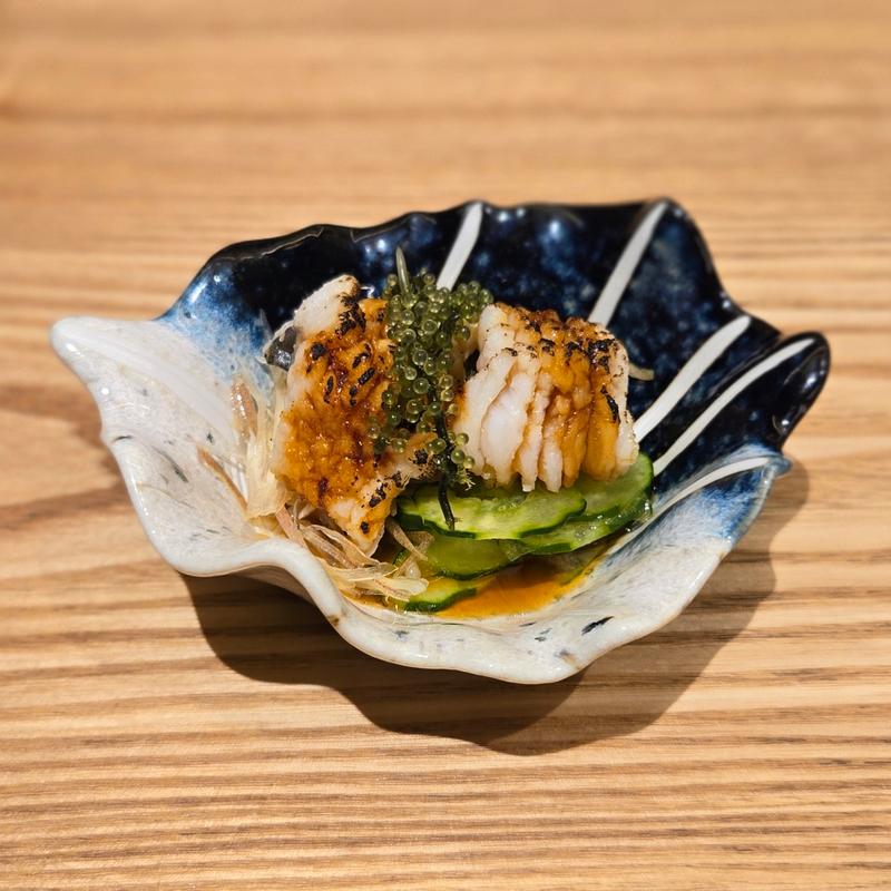 ハモザク(立喰い鮨 SMART男前鮓 中日ビル店)