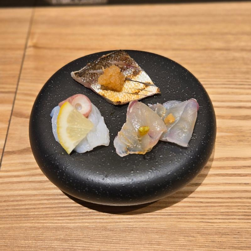 お造り(立喰い鮨 SMART男前鮓 中日ビル店)