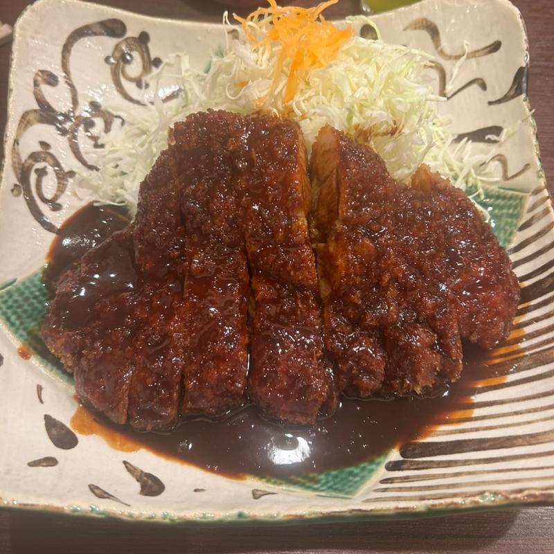 ロースとんかつ定食(矢場とん 名古屋駅名鉄店 )