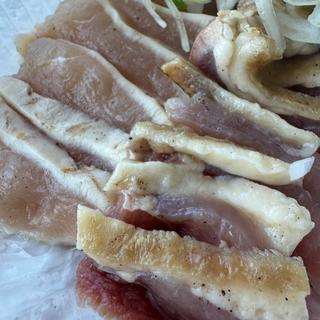 地鶏ミックスたたき(本格炭火焼専門店 都和)