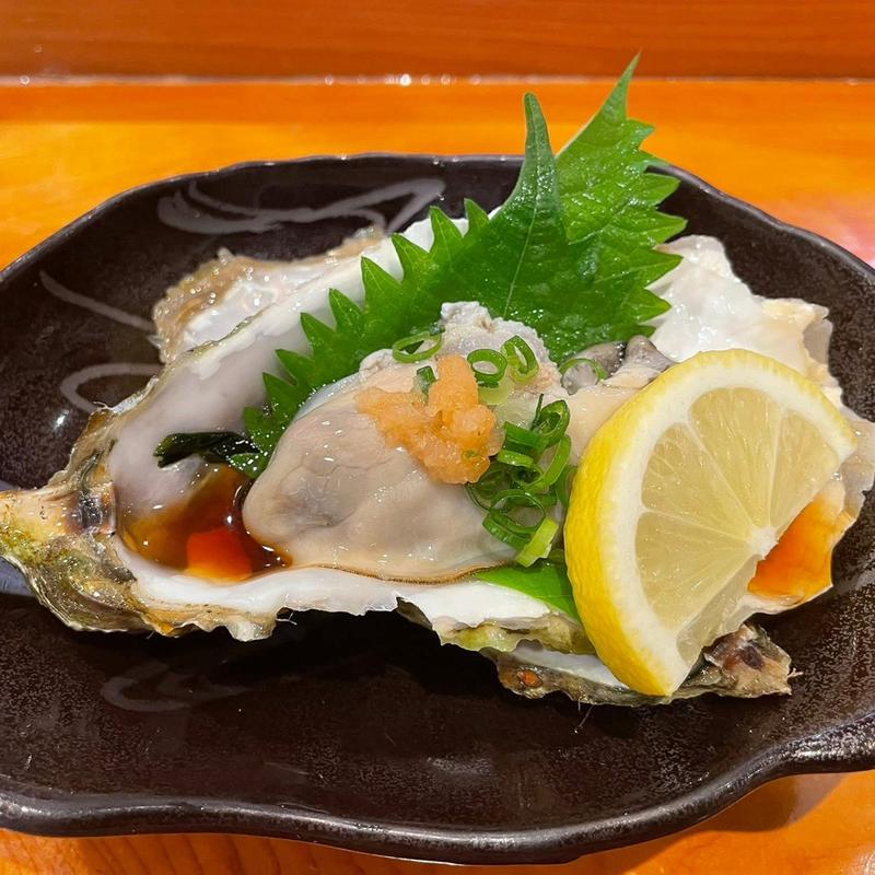 生牡蠣(やはしら すし勘)