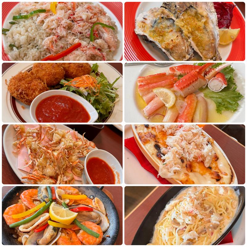 カニピラフ(シーフードレストラン メヒコ お台場店)