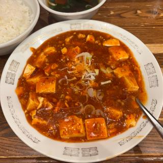 マーボ豆腐定食(萬福)