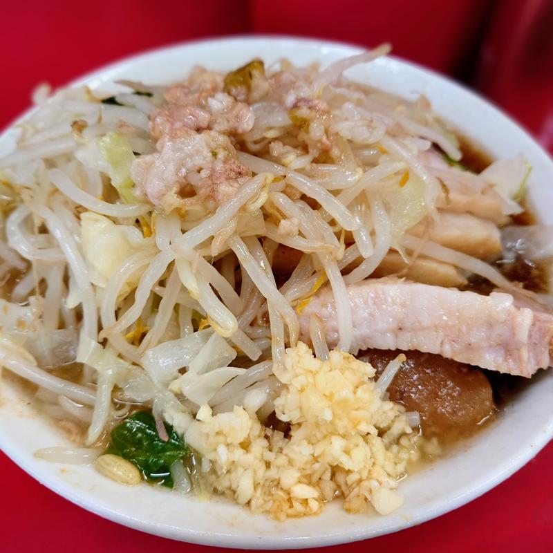 ぶたラーメン(ラーメン二郎 三田本店 （らーめんじろう）)