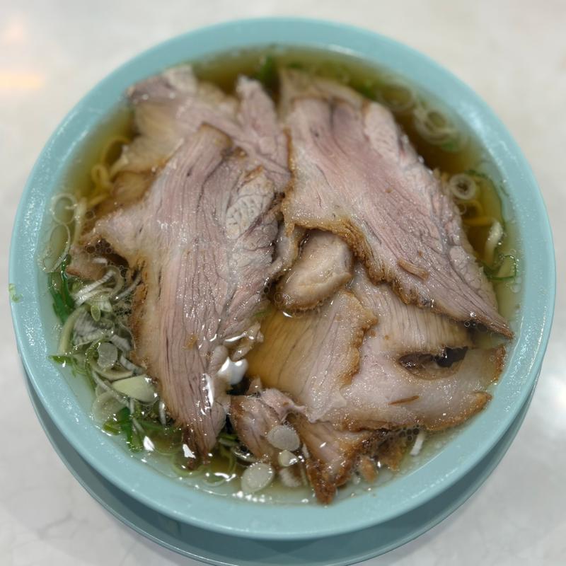 チャーシュー麺(なぎちゃんラーメン 行徳店)