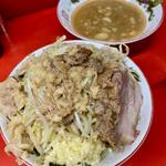 ラーメン半分　柚つけ麺　前マシ