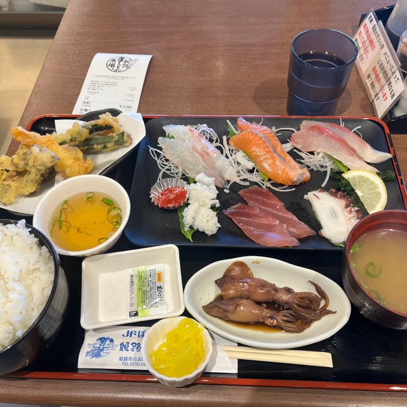 刺身定食(まえどれ食堂)