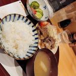 特上醤油の牛しょうが焼き定食