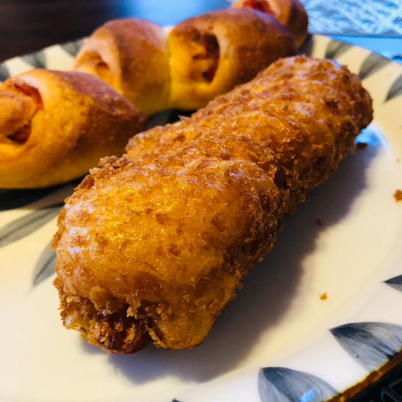 ソーセージドーナツ(パン工房カレン)