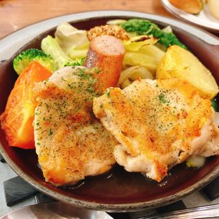 チキンのグリルタンド