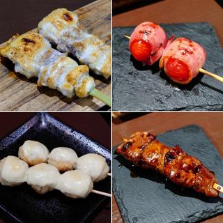 焼鳥 4品
