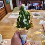 行者にんにくソフトクリーム