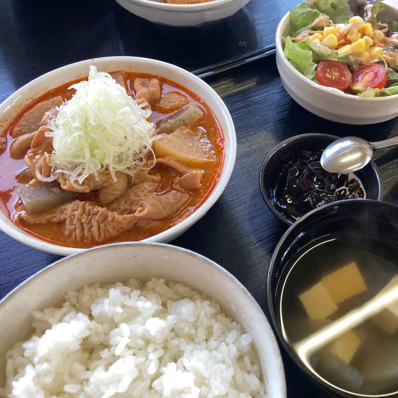 もつ煮定食(乞和家)