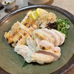 鶏ももと鶏ムネのたたき～おろしポン酢～