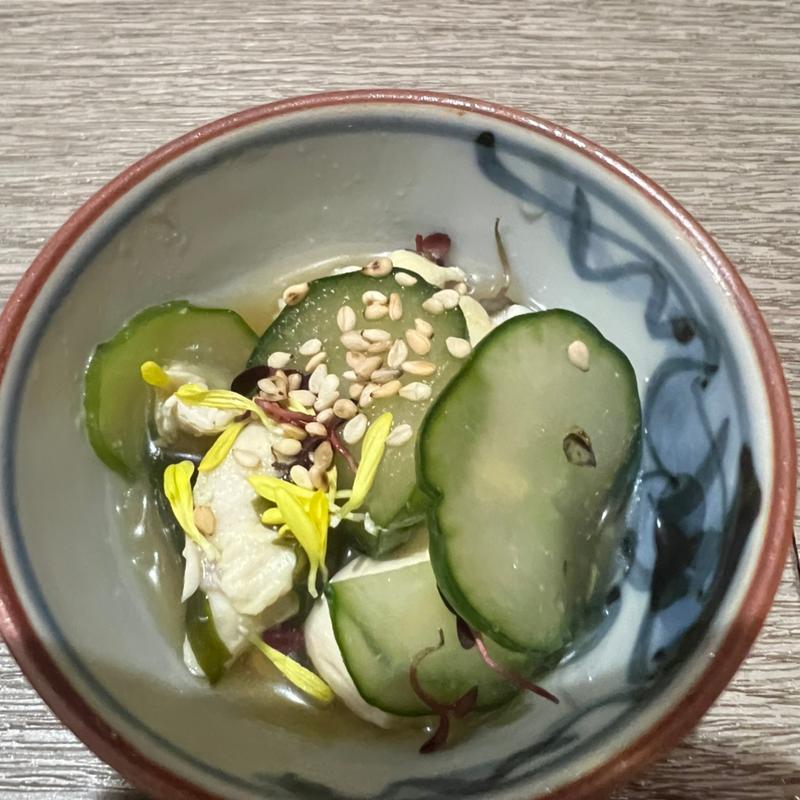 お通し(炭火焼鳥ハチイチ)