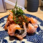 ハモ湯引き 梅ダレ和え