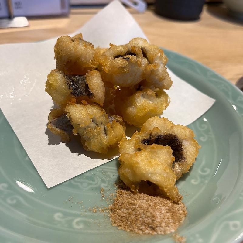 ハモ天ぷら 山椒塩(酒場らいと - LIGHT -)