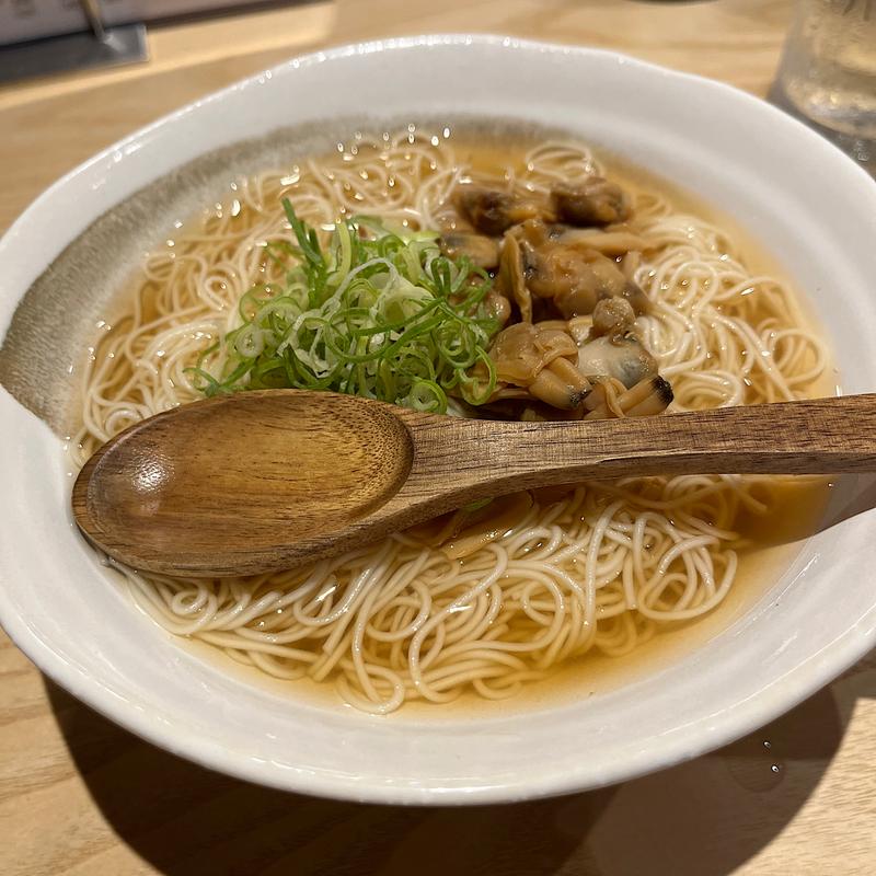 あさりのニンニク醤油にゅうめん(酒場らいと - LIGHT -)