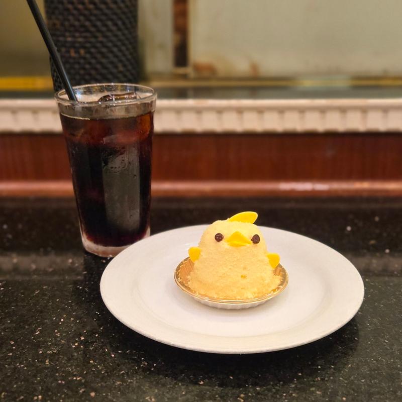 ぴよりんドリンクセット(カフェ・ジャンシアーヌ)