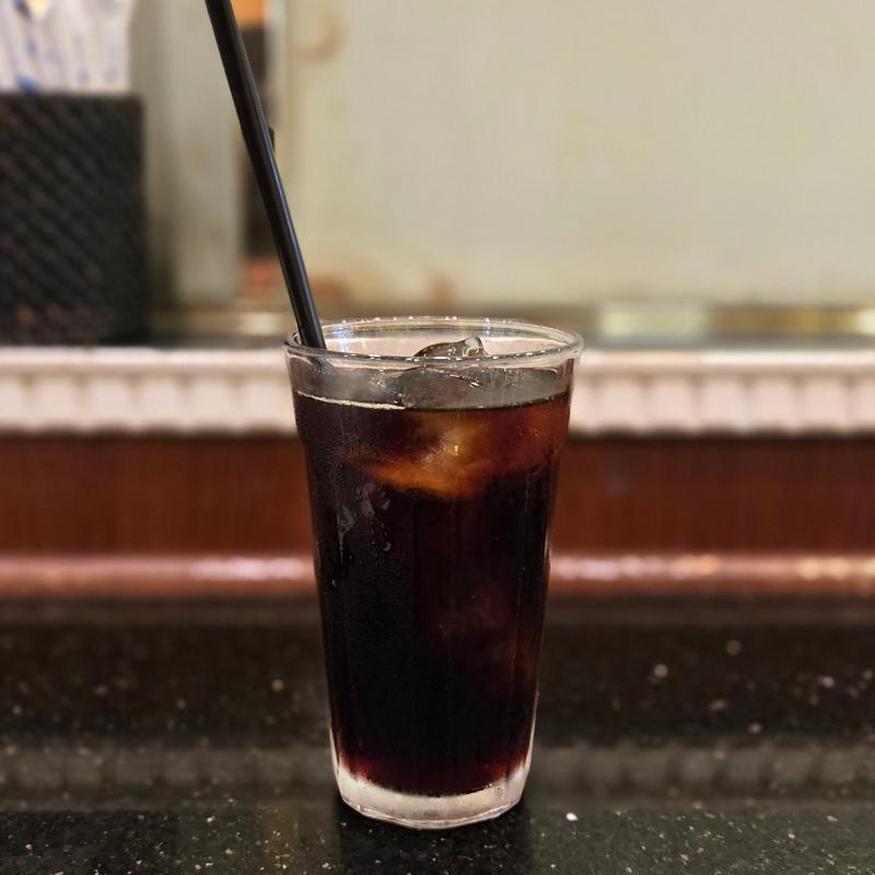 アイスコーヒー(カフェ・ジャンシアーヌ)